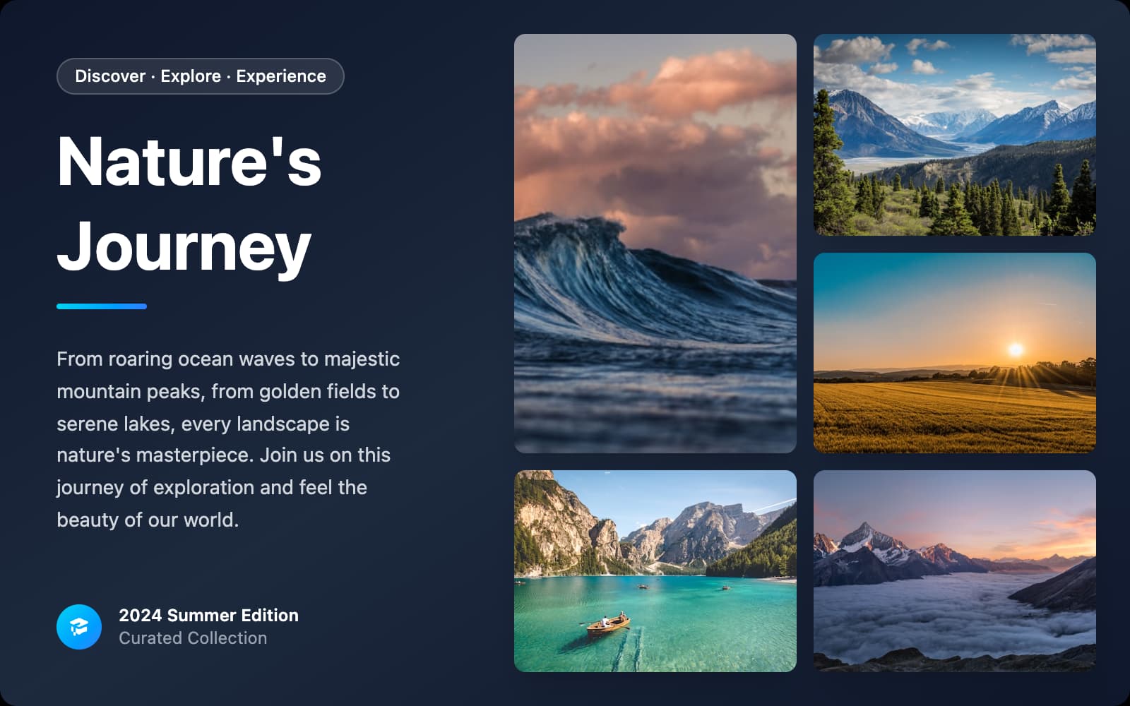 Generated card from images